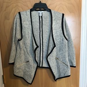 Bar 3 knit blazer